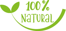 100% natural